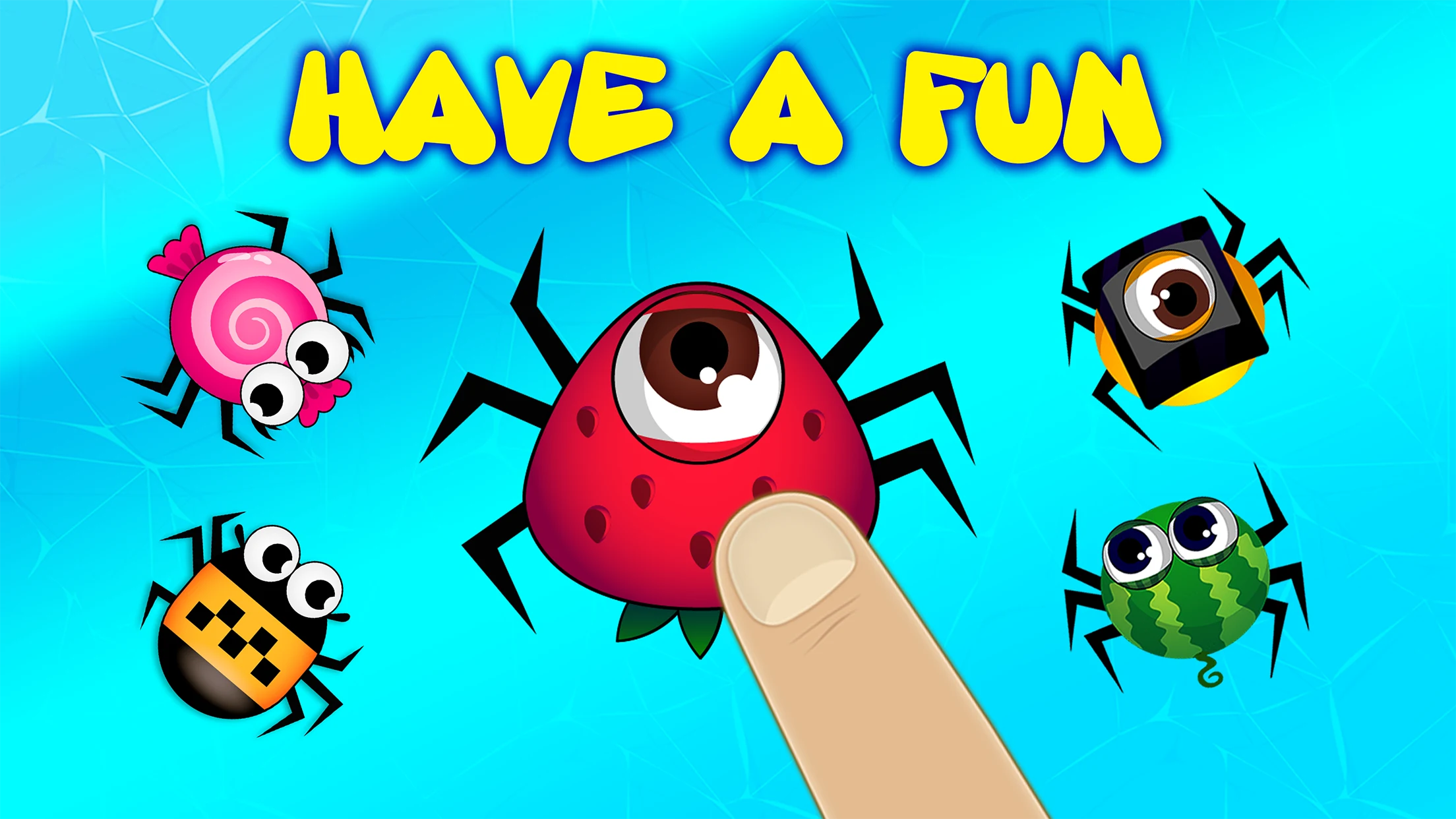Bug Smashing toddler games screenshot